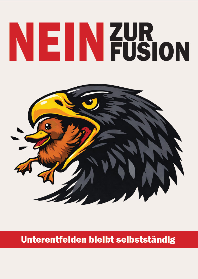 NEIN ZUR FUSION – Die coole Ente